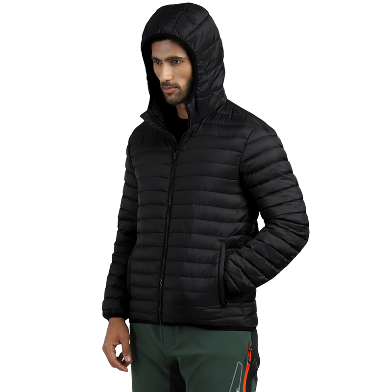 코만도 슬리브리스 블랙 재킷-2